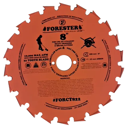 8 Inch chisel tooth brush blade