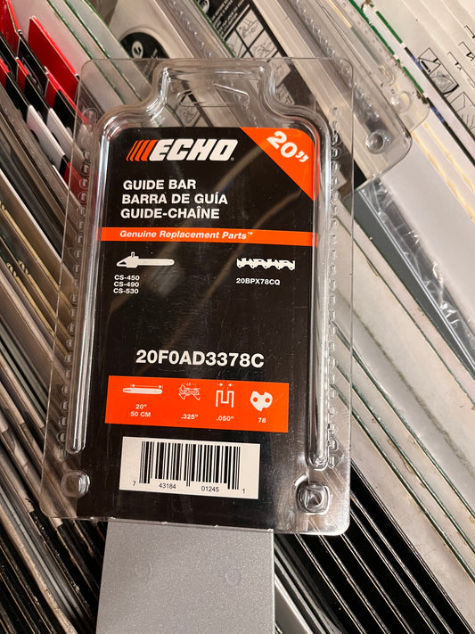 Echo 20 inch guide bar f0ad