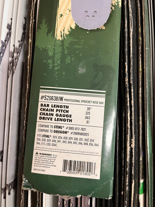 S206381W Forester Rivet Pro Bar 20 Inch