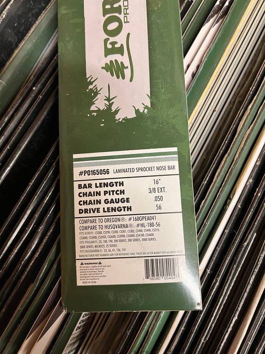 PO165056 Laminated Bar 16 Inch Nose Bar Forester