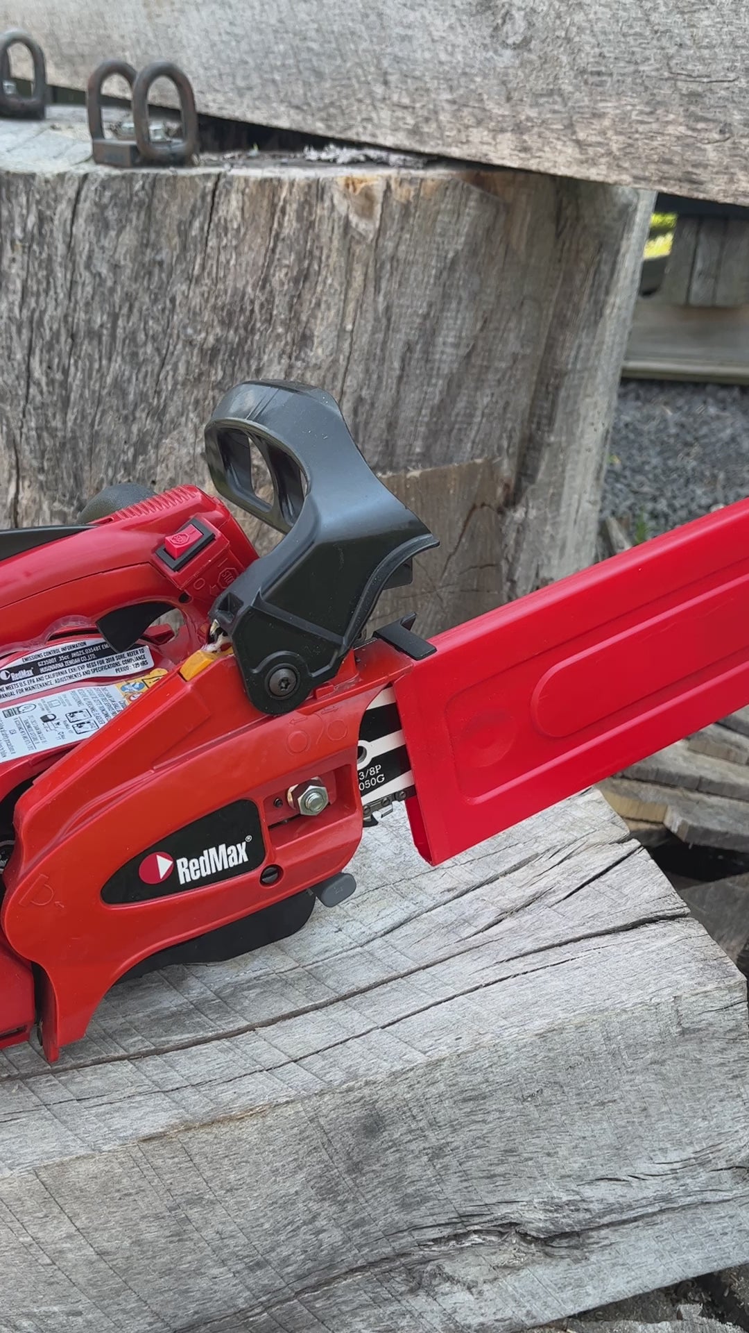 redmax gz3500t video