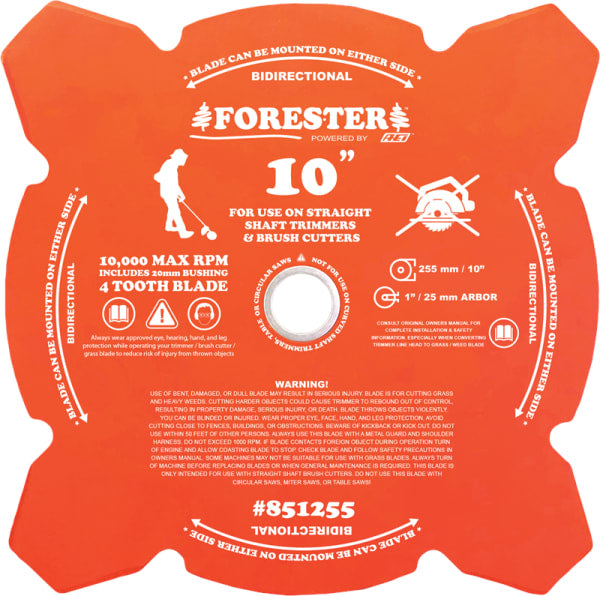Forester 10" Grass and Weed Blade